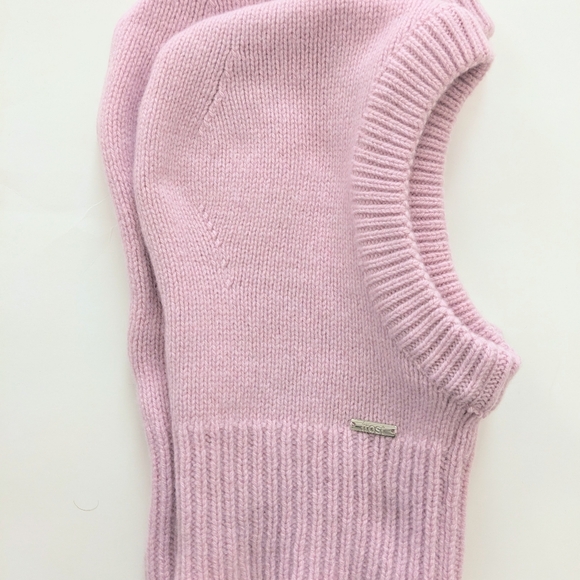 50% Cashmere 50% Merino Warm Toddler Little Kid Winter Balaclava Ski Mask Hat - Picture 3 of 6